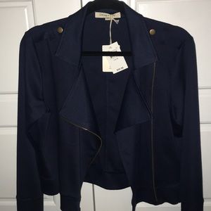 Navy blue coat size medium